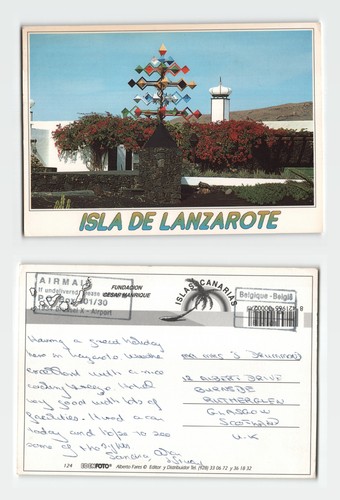 Postcard cesar manrique - postcard,