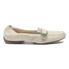 UGG Womens Beige Loafer Shoes Synthetic UK 6.5 Comfortable Casual Slip-On