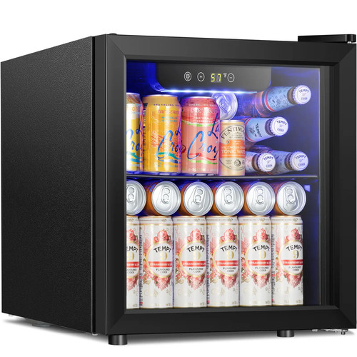 3cu glass door - 1.3cu.ft,