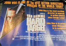 Hard Target Jean Claude Van Damme Poster