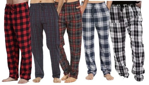 Mens pyjama bottoms flannel - pyjama,