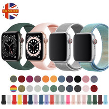 For Apple Watch Strap Silicone Strap Nylon Series 11 10 9 8 7 6 5 4 3 40 44 45mm