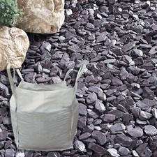 Kelkay plum slate chippings - slate,