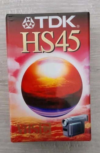 Tdk hs45 vhs - tdk,
