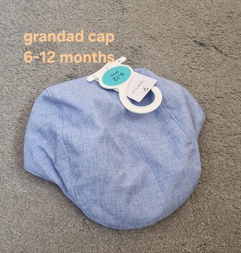 Boys months cap - 6-12,