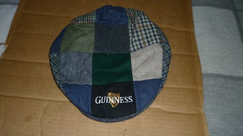 Guinness patchwork flat cap - flat,
