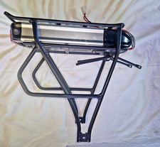 Yose PowerElectric EBike Rear Rack Battery 48V 12.8AH + Luggage Rack, no key