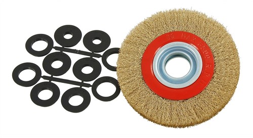 150mm brass wire wheel - wheel, brush