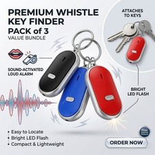 3*Lost Key Finder Whistle