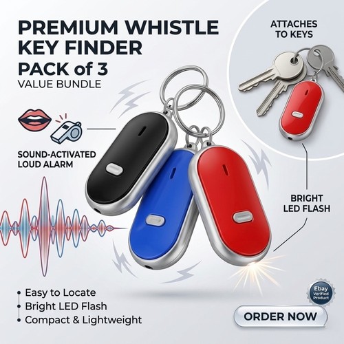 Lost key finder - 3*lost, whistle