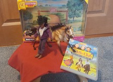 BREYER CLASSIC Saddle Club Horse Carole and Starlight Gift Set with box, + DVD