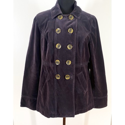 Boden purple velvet - velvet, double