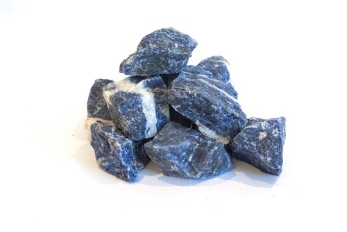 Sodalite rough rock - sodalite, ~