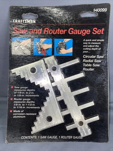 Craftsman router and saw gauge - craftsman,