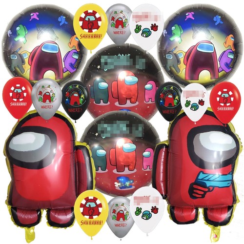 Among party supplies - among,