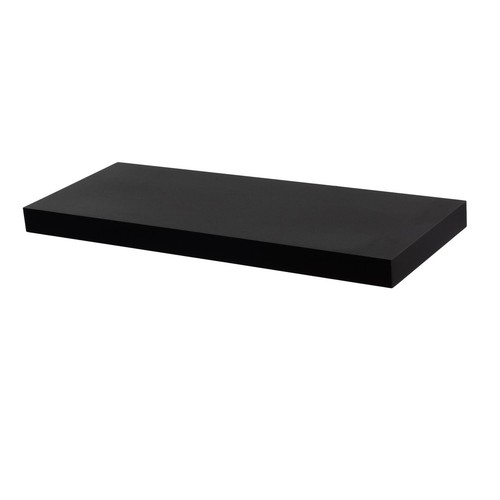 Floating wall shelf wooden - wall,