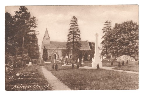 Abinger church old surrey - abinger,