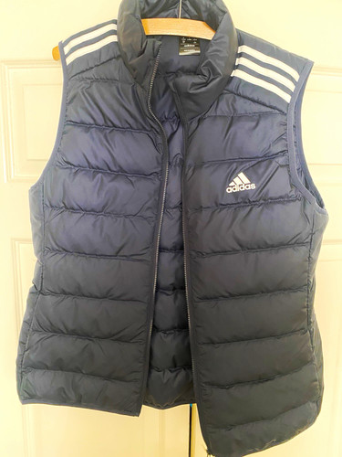 Adidas mens navy down puffer - navy,