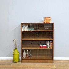 Vintage British 1970s Teak Book Case by Herbert Gibbs