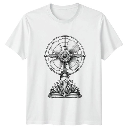 Vintage electric fan shirt - fan, t-shirt