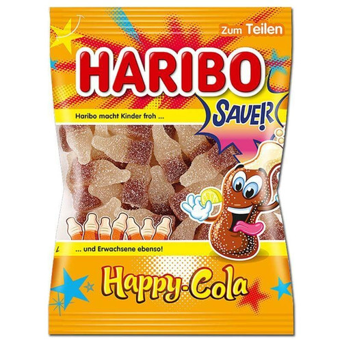 Haribo halal happy cola fizzy - halal,