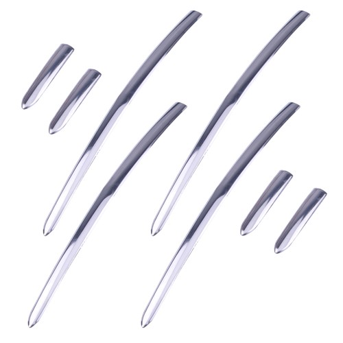 8pcs set chrome - chrome, handle