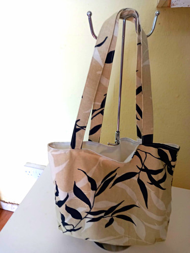 Beige black floral - beige, &