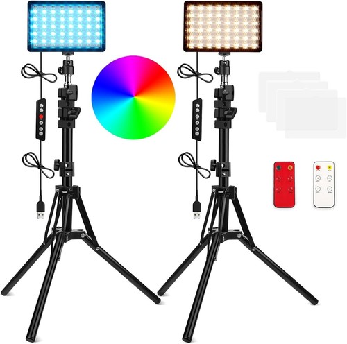 Packs rgb led video light - led,