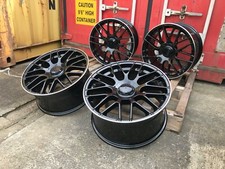 4X NEW 20" Alloys Black Alloy