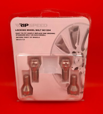 RIPSPEED M12 x 1.5 4 x Locking Wheel Lock Bolts 24.0mm BC1204 - MISSING ONE PART