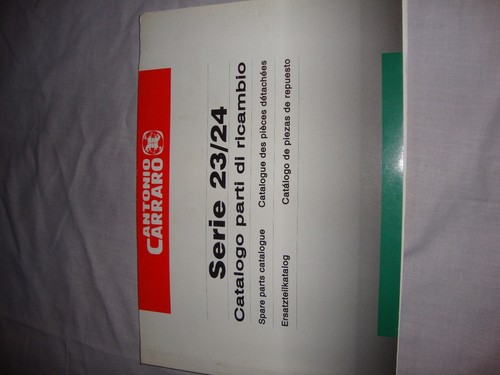 Antonio carraro cataloge - antonio, sirie