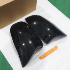 Gloss Black Wing Mirror Cover Cap For 2014-18 BMW X3 F25 X4 F26 X5 F15 X6 F16 UK
