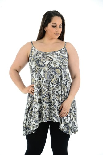 Womens printed cami ladies - womens,