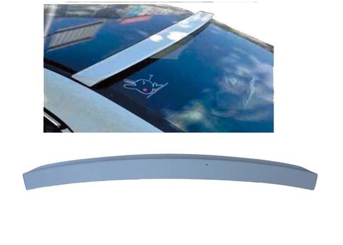 Rear unpainted roof spoiler - rear,
