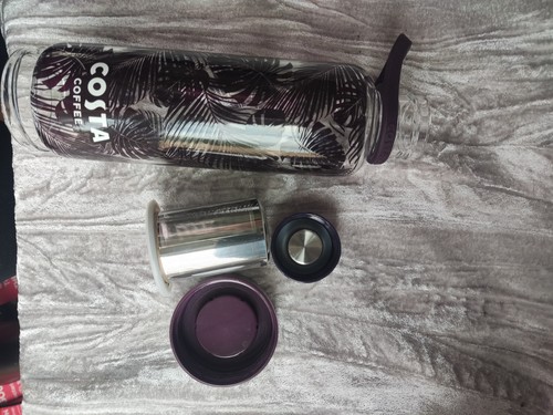 Costa coffee purple palm water - coffee,