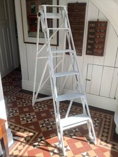 Library Ladder England Circa