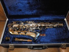 B&H 400 Alto Sax in Silver Plate