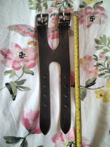 Shires leather brown girth - brown,