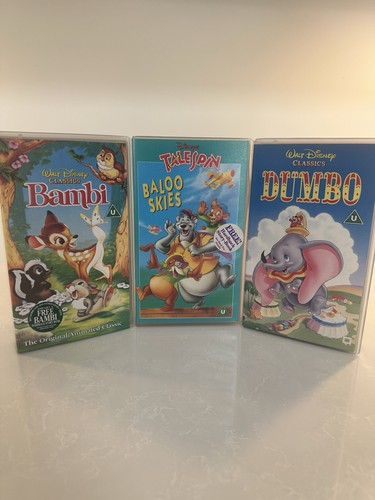 Disney classics vhs bundle - classics, of