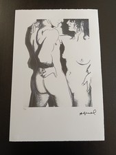 Andy warhol numbered litho - numbered,