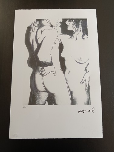 Andy warhol numbered litho - numbered,