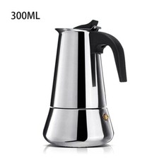 4/6 Cup Stainless Steel Espresso Maker Cup Stove Top Coffee Percolator Moka Pot