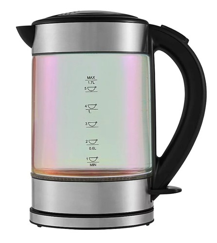 Iridescent glass fast - fast, boil