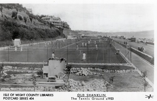 318 isle wight postcard - 318, of