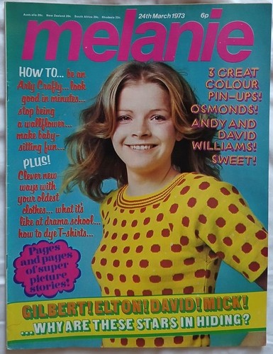 Melanie magazine march 1973 - 24,