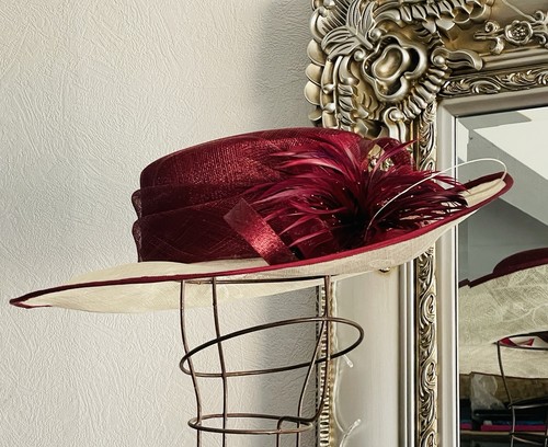 Stunning raspberry and cream