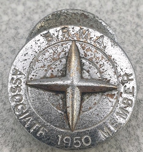 Vintage badge - b.r.m.a,
