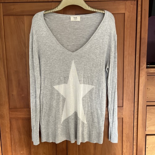 Hush star neck jumper - star, v