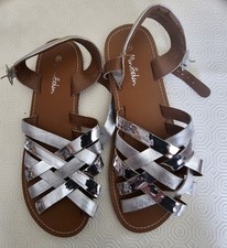 Mini Boden Silver Sandals