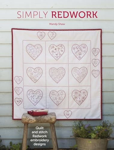 Simply redwork quilt and - redwork:,